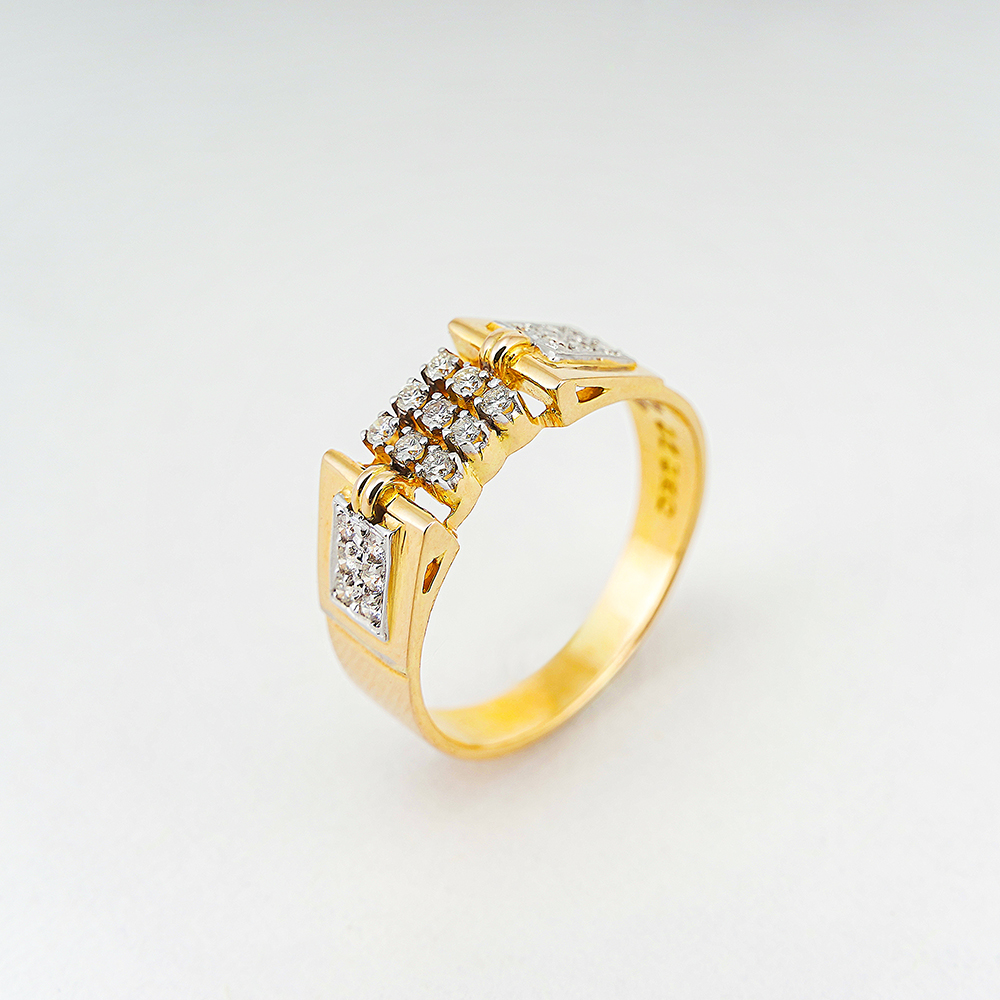 Bishop Diamond Wedding Ring
