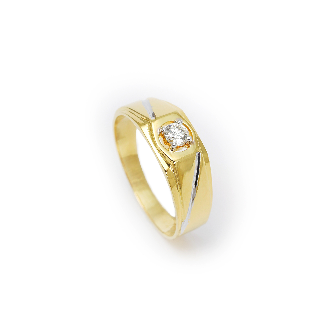 Zayn Gents Solitaire Diamond Ring